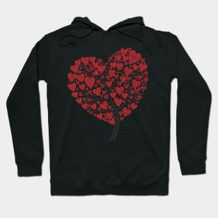 love heart Hoodie